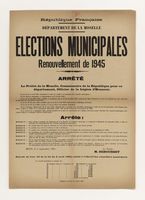 Archives départementales de la Moselle, 1330 W 263